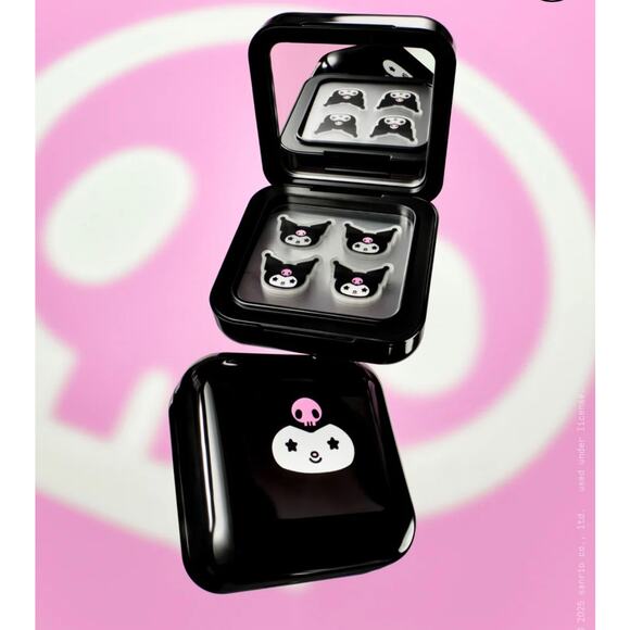 KUROMI Starface Refillable Compact + 32 Pimple Patches NIB On Hand Fast Ship! - Picture 1 of 2